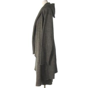 JURGEN LEHL Babaghuri セットアップ ウール アルパカ ハーフパンツ フーデッドカーディガン グレー M