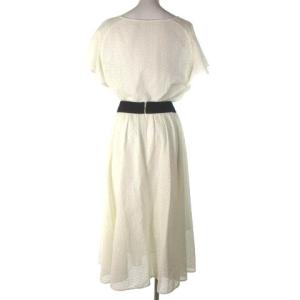 EPOCA セットアップ カットワークレース ロングスカート クロップド カットソー オフホワイト 40