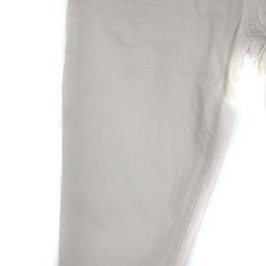 POLO RALPH LAUREN AVERY BOYFRIEND No.25 デニム パンツ ジーンズ テーパード レザーパッチ コットン ホワイト 白 W25