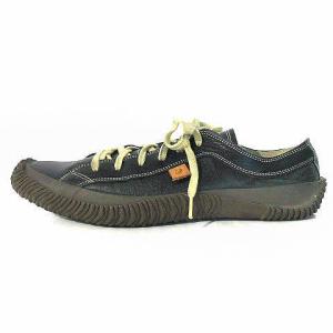 SPINGLE MOVE スニーカー レザー ローカット ブラック LL