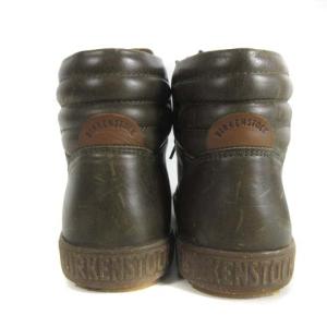 BIRKENSTOCK スニーカーブーツ ブーティ ハイカット レースアップ カーキ 36