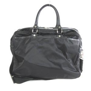Orobianco LIMONTA リモンタ 2way ビジネスバッグ ブリーフケース ナイロン レザー 黒 ブラック SM0