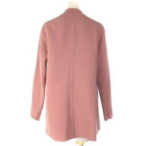 Leilian 近年モデル ウール ニットジャケット 2B シングル ピンク 11
