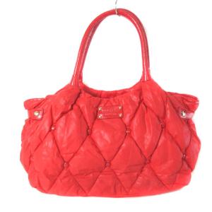 ショルダーバッグ キルティング 中綿 赤 レッド SM0