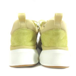 TORY BURCH 89113 GOOD LUCK TRAINER スニーカー シューズ スエード 6.5 イエロー