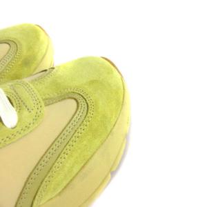 TORY BURCH 89113 GOOD LUCK TRAINER スニーカー シューズ スエード 6.5 イエロー