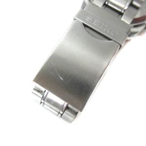 SEIKO 7T92-0DW0 海外モデル クロノグラフ 腕時計 ウォッチ クォーツ 黒文字盤 シルバー ブラック