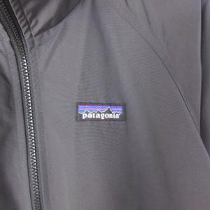Patagonia 19SS 28151 メンズ バギーズ ジャケット ナイロン ジャケット ブルゾン リブ袖 耐水 ジップアップ チャコールグレー