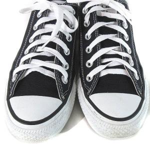 CONVERSE オールスター スニーカー ローカット キャンバス レースアップ ブラック 25cm
