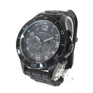 MARC by MARC JACOBS 腕時計 ウォッチ クロノグラフ クオーツ 3針 黒文字盤 MBM5502 黒 ブラック SM0