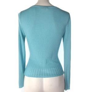 TOCCA カーディガン 長袖 ライトブルー XS