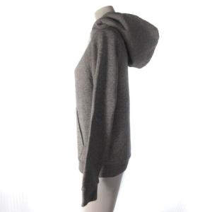 POLO RALPH LAUREN パーカー フーディー プルオーバー 裏起毛 ポニー刺繍 エンブロイダリー グレー XS