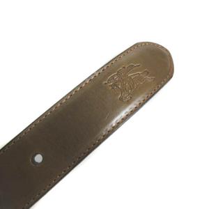 burberrys ベルト ノバチェック レザー キャンバス ブラウン ベージュ