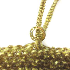 ANTEPRIMA スタンダード ワイヤーバッグ ハンドバッグ ゴールド 金