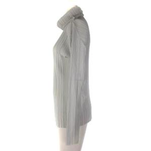 PLEATS PLEASE ISSEY MIYAKE 18SS プリーツタートルネックカットソー 3 青