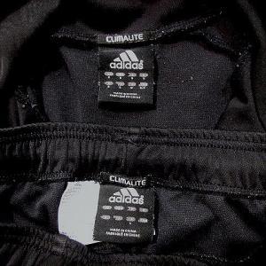 adidas トレーニングウェア ジャージ セットアップ 上下 トラックジャケット ジップアップ パンツ ゴールドライン ロゴ刺繍 CLIMALITE