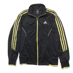 adidas トレーニングウェア ジャージ セットアップ 上下 トラックジャケット ジップアップ パンツ ゴールドライン ロゴ刺繍 CLIMALITE