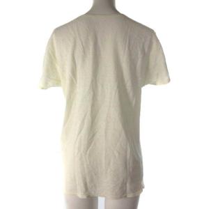 JURGEN LEHL Tシャツ カットソー 半袖 エンブロイダリー オフホワイト L