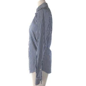 POLO RALPH LAUREN シャツ ブラウス 長袖 ストライプ ポニー刺繍 ブルー 青 00 SM0