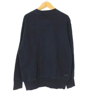 LOOPWHEELER 近年モデル スウェット トレーナー プルオーバー 長袖 裏毛 ネイビー