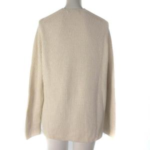 GALERIE VIE 20SS ニット セーター プルオーバー Vネック 長袖 アイボリー
