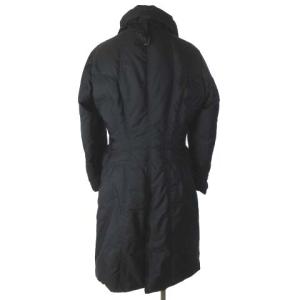 Ermanno Scervino ロング ダウンコート ジャケット ダブル ネイビー 紺 44 IBO32