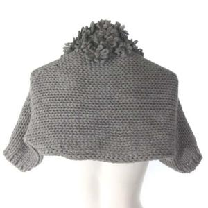 BRUNELLO CUCINELLI ボレロ カーディガン ローゲージ ループ L グレー