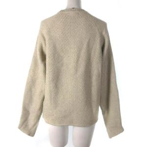 agnes b. 近年モデル ニット セーター 長袖 プルオーバー ベージュ 2