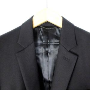 LOUNGE LIZARD テーラードジャケット 2B シングル 総裏 黒 ブラック 1