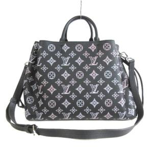 LOUIS VUITTON M21107 22AW ベラ・トート モノグラム マヒナ 2way バッグ レザー ブラック