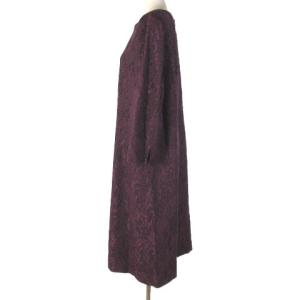 Leilian ワンピース レース 花柄 13+ パープル