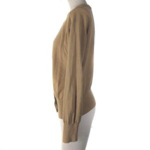 Spick&Span 近年モデル カーディガン 長袖 コットン ベーシック ベージュ