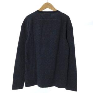 RRL スウェット トレーナー 薄手 長袖 ロゴ ネイビー 紺 XS