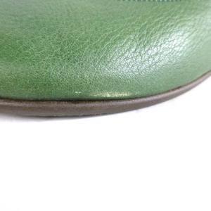 JURGEN LEHL パンプス フラットシューズ ラウンドトゥ レザー アンクルストラップ グリーン 緑 23.5cm