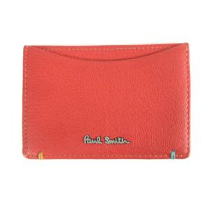 カードケース パスケース ゴートスキン 山羊革 レッド 赤 ECR17