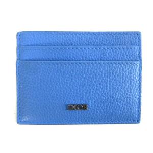 カードホルダー カードケース 名刺入れ レザー ブルー