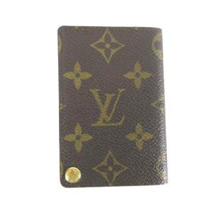 LOUIS VUITTON M60937 モノグラム ポルトカルト クレディ プレッシオン カードケース パスケース ブラウン ECR17
