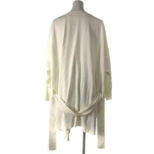 ADORE 22SS ガスコットンビックカーデ カーディガン 長袖 オーバー オフホワイト 531-2170411 38 ECR17