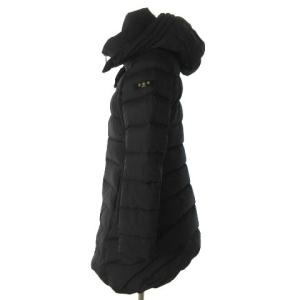 TATRAS LTA16A4496 POLITEAMA ダウンコート ロング フーデッド 2WAY ブラック