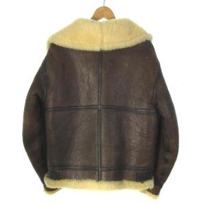 AVIREX B-3 フライトジャケット ムートンジャケット ブラウン 36