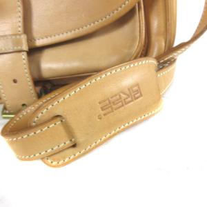 BREE ショルダーバッグ メッセンジャーバッグ ヌメ革 レザー ベージュ ECR17