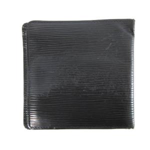 LOUIS VUITTON M63652 ポルトフォイユ マルコ エピ 二つ折り財布 ウォレット ブラック 黒 ECR17