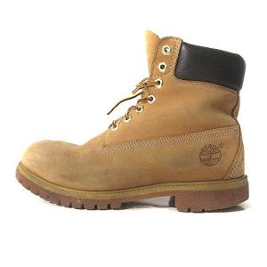 Timberland 10061 ブーツ 6inch premium boot WATER PROOF ショート レースアップ イエロー 9W 27cm位