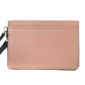 PAUL SMITH パスケース 定期入れ うさぎ柄 レザー 黒 ブラック