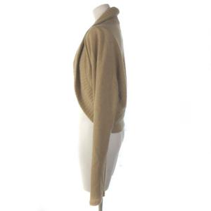 Max Mara 白タグ カーディガン ボレロ 長袖 ウール カシミヤ ベージュ M