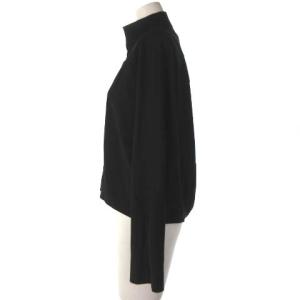 SYBILLA カットソー ボトルネック ドルマンスリーブ 黒 ブラック M