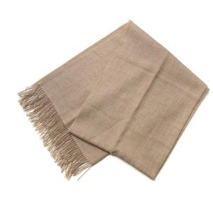 MACKINTOSH マフラー ストール アルパカ100％ フリンジ ベージュ SM0