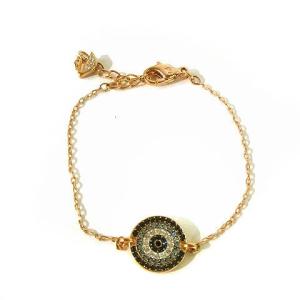 SWAROVSKI EYE DMUL ROS M ブレスレット クリスタル ストーン GINGER 青系 ブルー系 アクセサリー SM0
