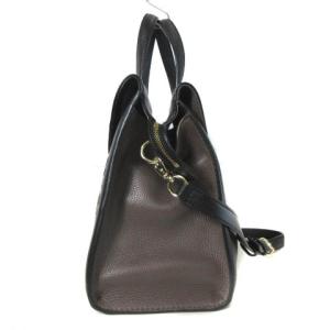 kate spade new york PXRU6981 ショルダーバッグ ハンドバッグ 2WAY ハラコ レオパード柄 レザー ブラック ブラウン 黒 茶