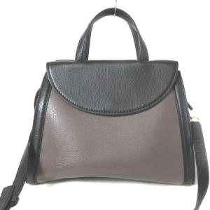 kate spade new york PXRU6981 ショルダーバッグ ハンドバッグ 2WAY ハラコ レオパード柄 レザー ブラック ブラウン 黒 茶